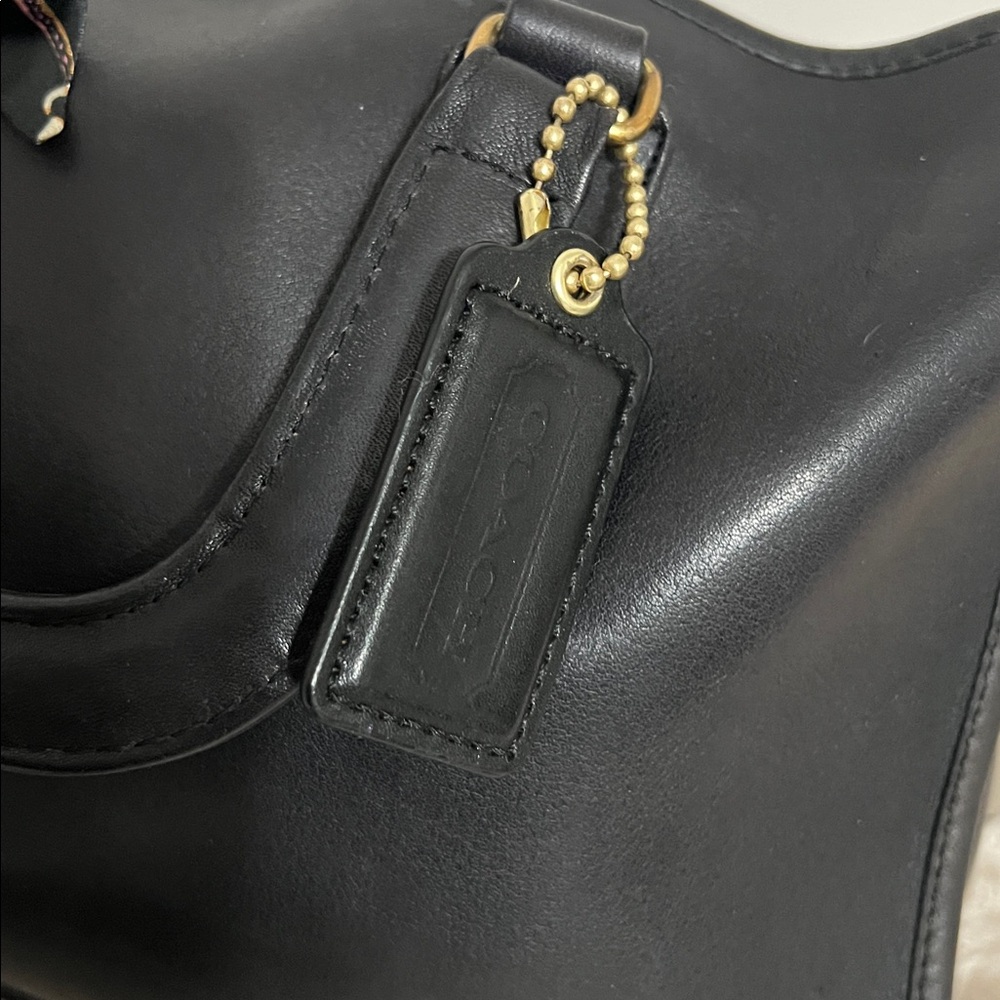 Vintage Coach New York Black Slim Satchel - Picture 15 of 17